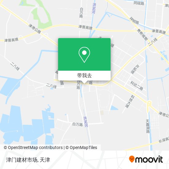津门建材市场地图