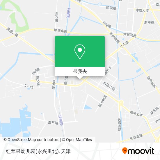 红苹果幼儿园(永兴里北)地图