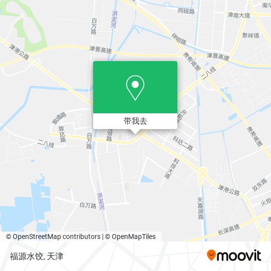 福源水饺地图