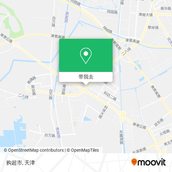 购超市地图