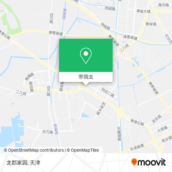 龙郡家园地图