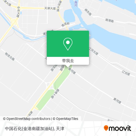 中国石化(金港南疆加油站)地图
