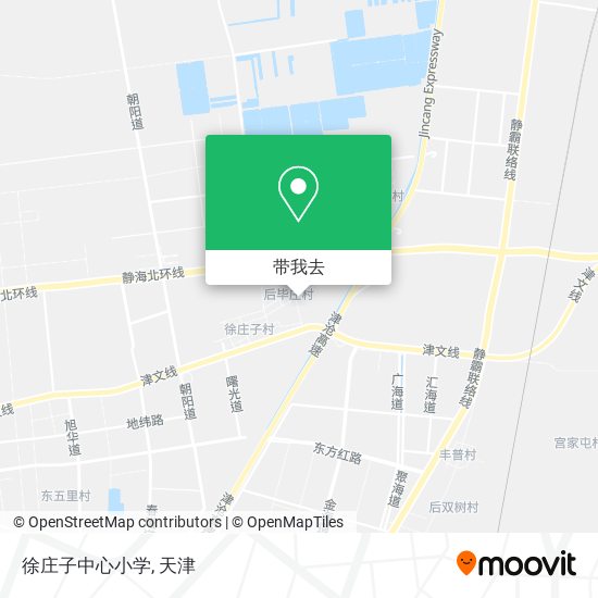 徐庄子中心小学地图