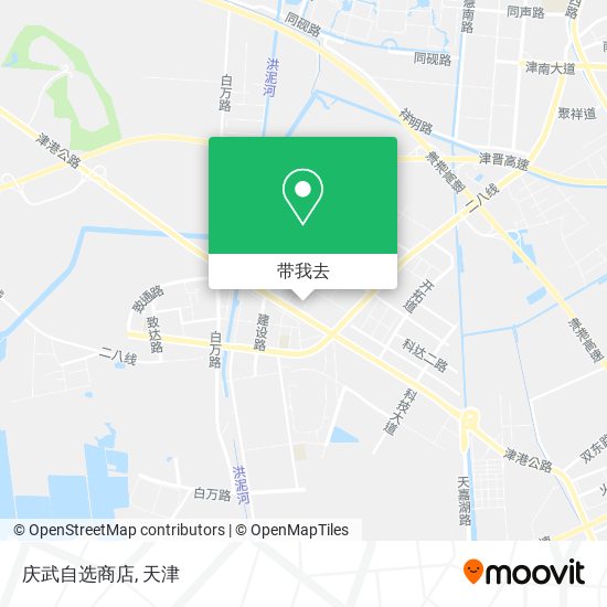 庆武自选商店地图