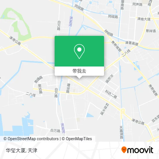 华玺大厦地图