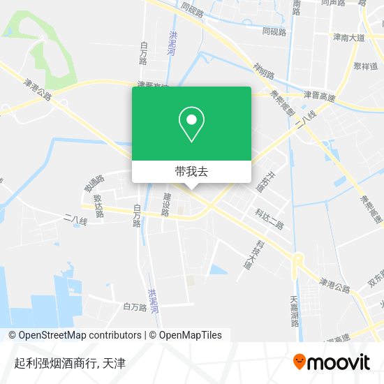 起利强烟酒商行地图