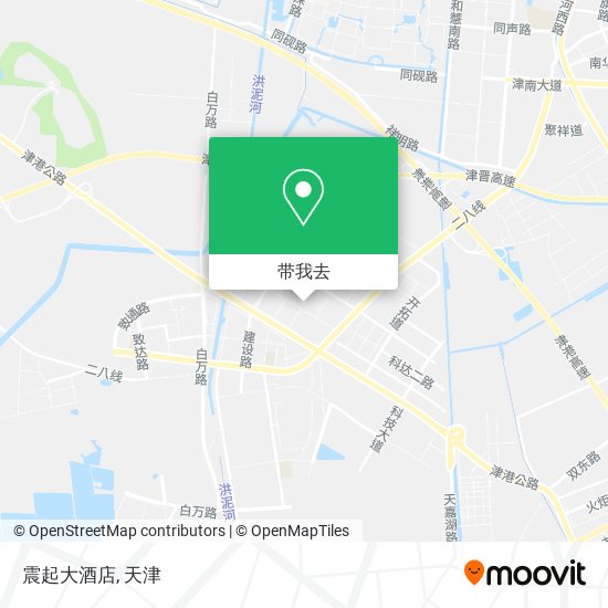 震起大酒店地图