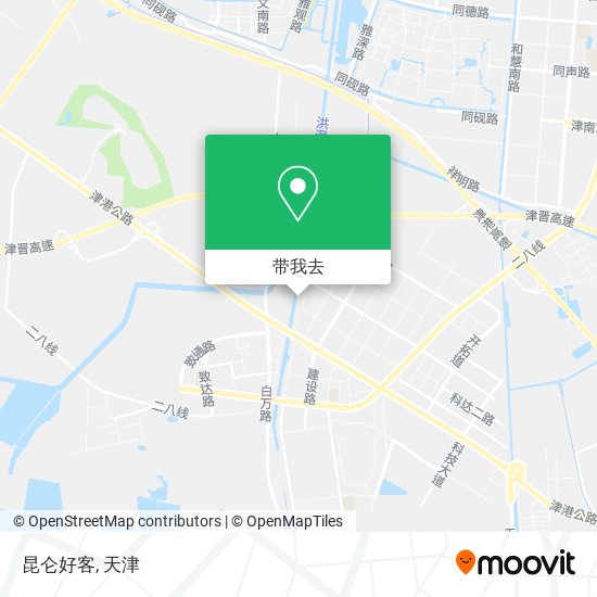 昆仑好客地图