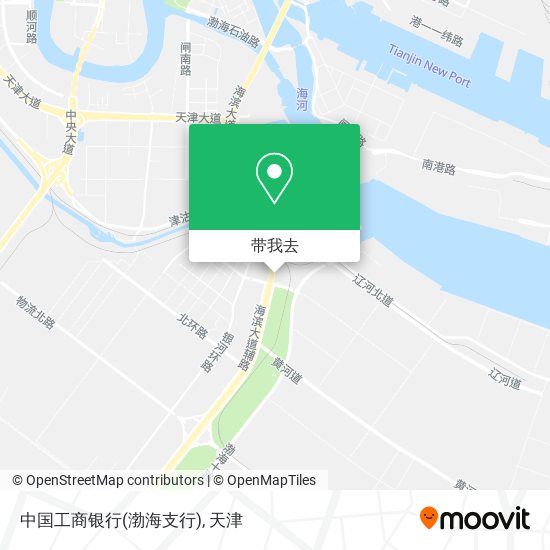 中国工商银行(渤海支行)地图