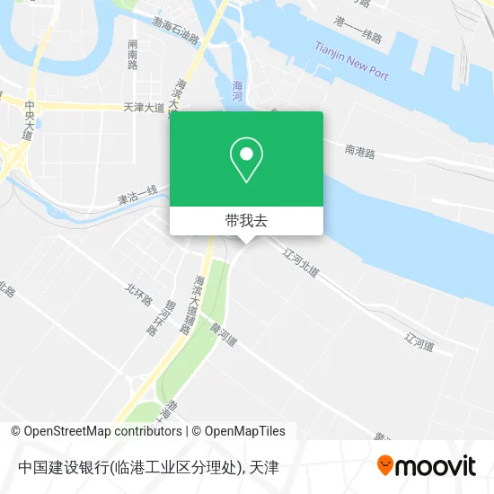 中国建设银行(临港工业区分理处)地图