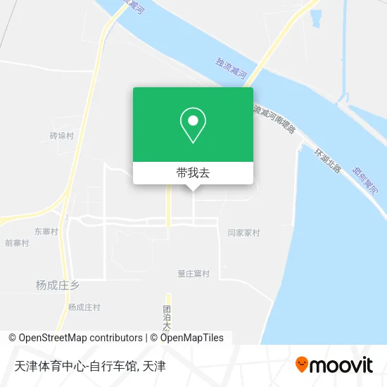 天津体育中心-自行车馆地图