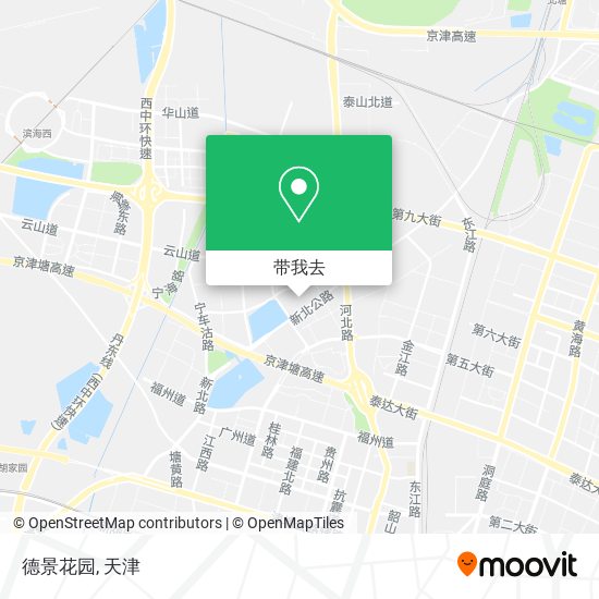 德景花园地图