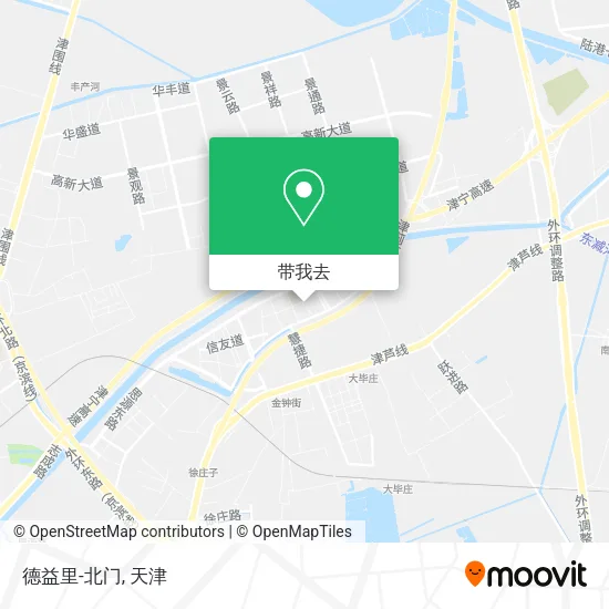 德益里-北门地图