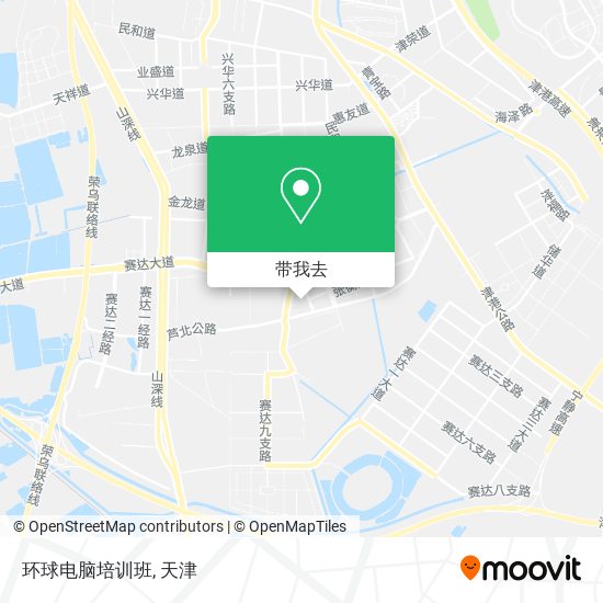环球电脑培训班地图