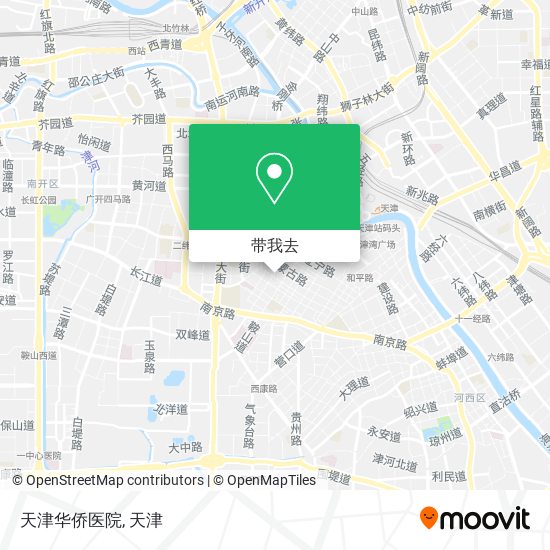 天津华侨医院地图