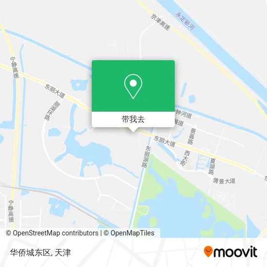华侨城东区地图