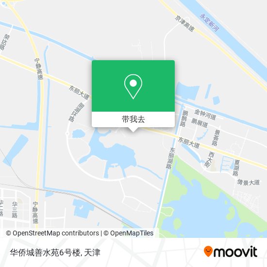 华侨城善水苑6号楼地图
