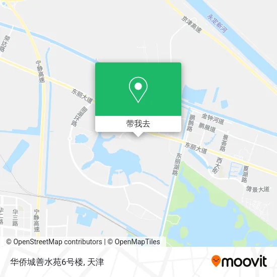 华侨城善水苑6号楼地图
