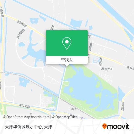 天津华侨城展示中心地图