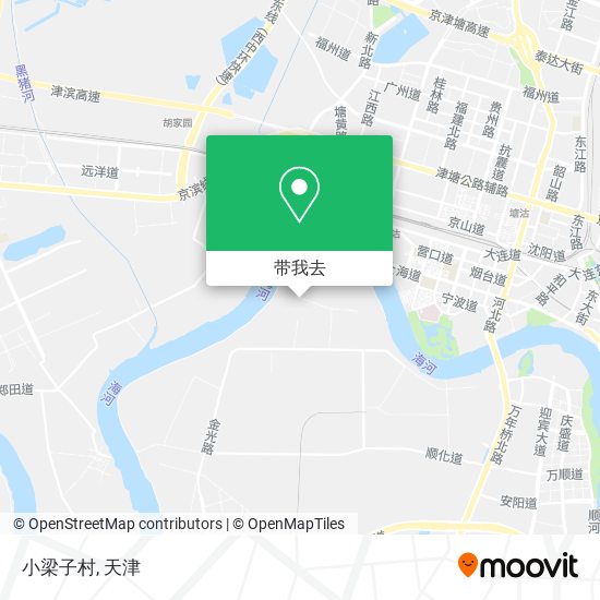 小梁子村地图