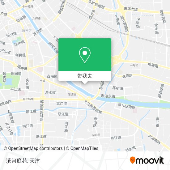 滨河庭苑地图