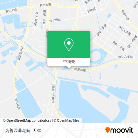 为善园养老院地图