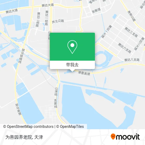 为善园养老院地图