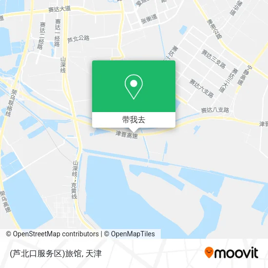 (芦北口服务区)旅馆地图