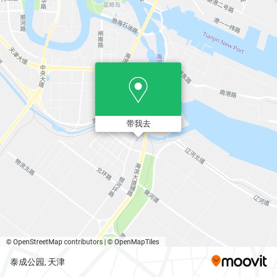 泰成公园地图