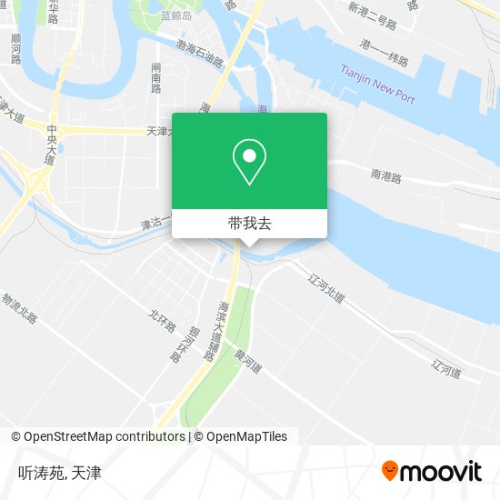 听涛苑地图
