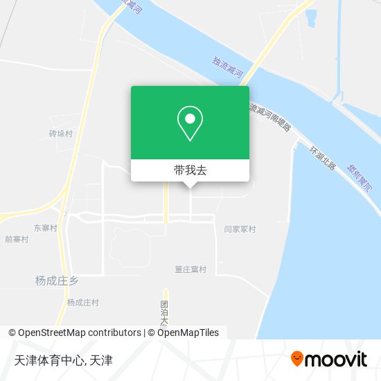 天津体育中心地图