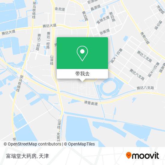 富瑞堂大药房地图