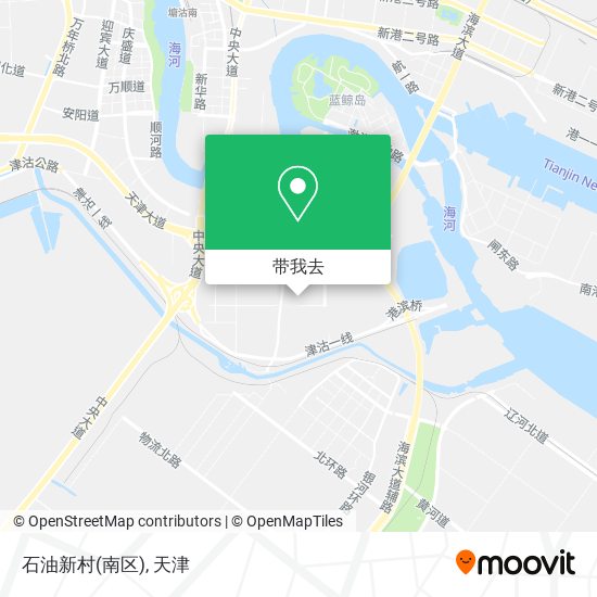 石油新村(南区)地图