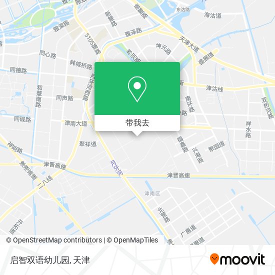 启智双语幼儿园地图