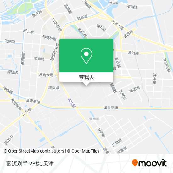 富源别墅-28栋地图