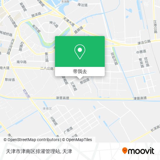 天津市津南区排灌管理站地图