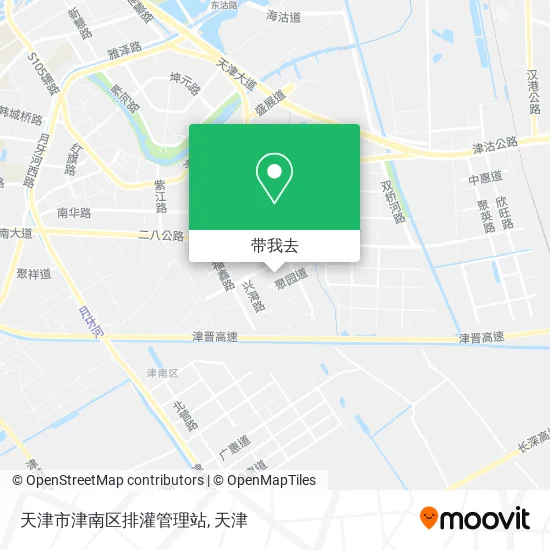 天津市津南区排灌管理站地图