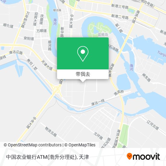 中国农业银行ATM(渤升分理处)地图