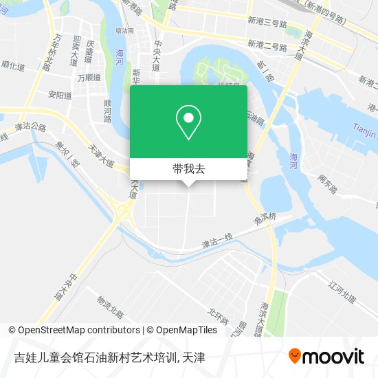 吉娃儿童会馆石油新村艺术培训地图