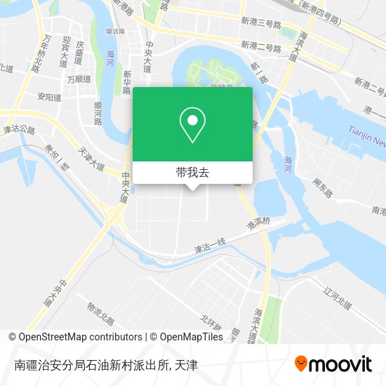 南疆治安分局石油新村派出所地图
