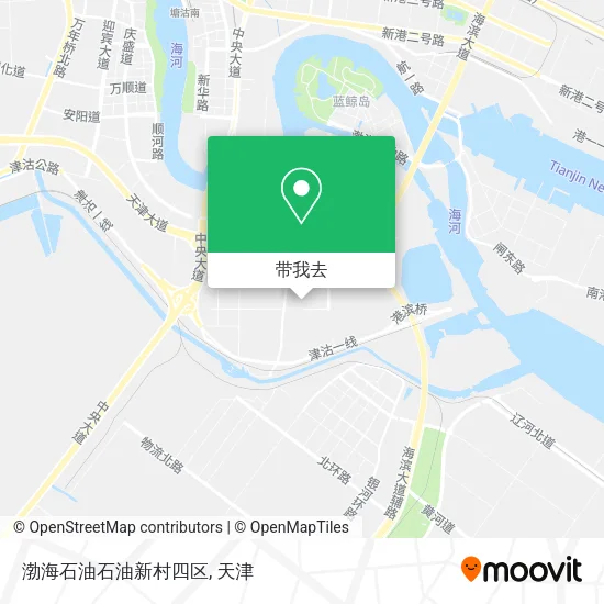 渤海石油石油新村四区地图