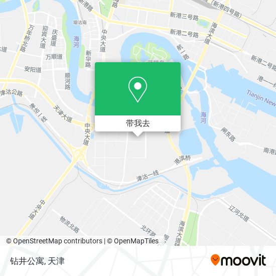 钻井公寓地图