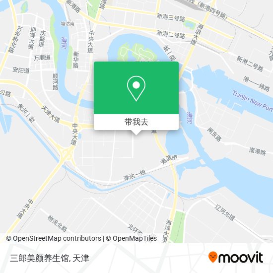 三郎美颜养生馆地图