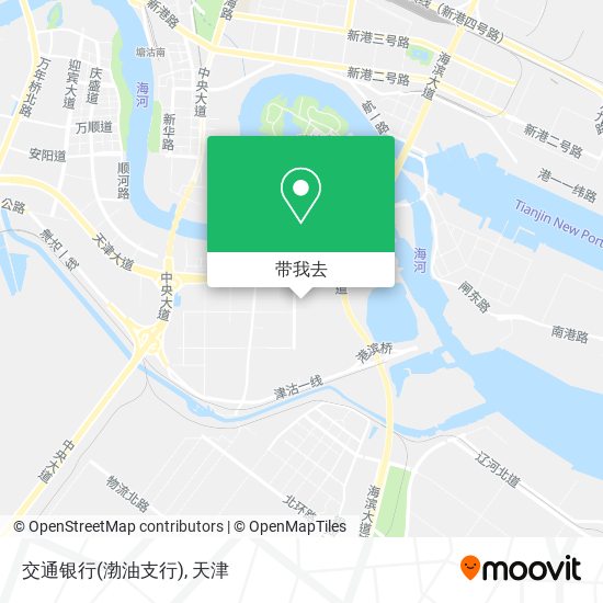 交通银行(渤油支行)地图
