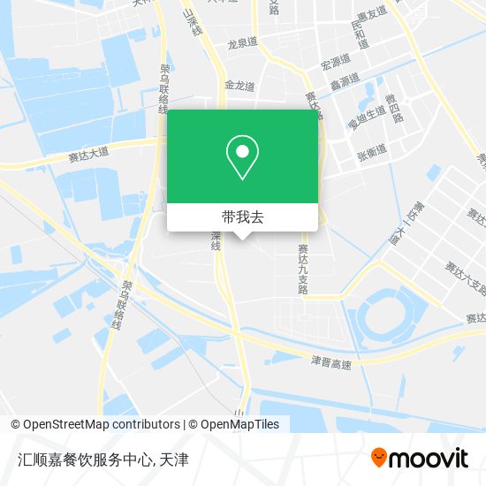 汇顺嘉餐饮服务中心地图
