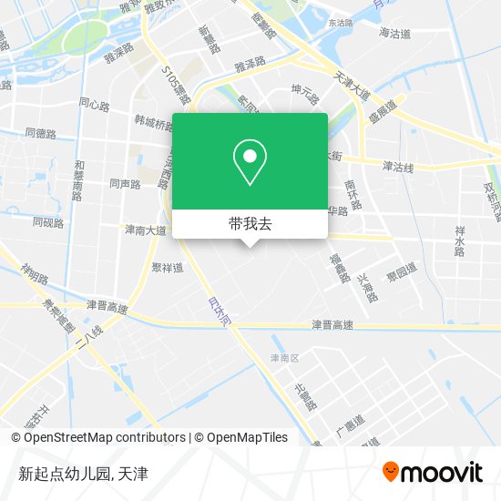 新起点幼儿园地图
