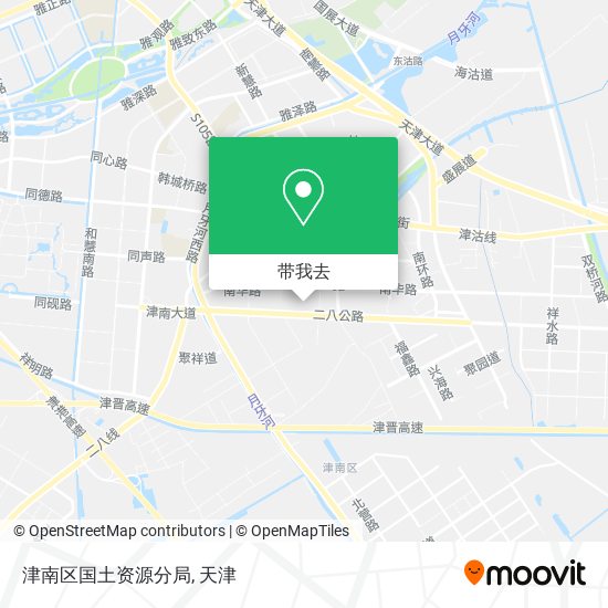 津南区国土资源分局地图