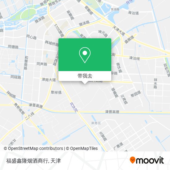 福盛鑫隆烟酒商行地图