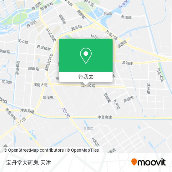 宝丹堂大药房地图