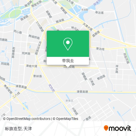 标旗造型地图